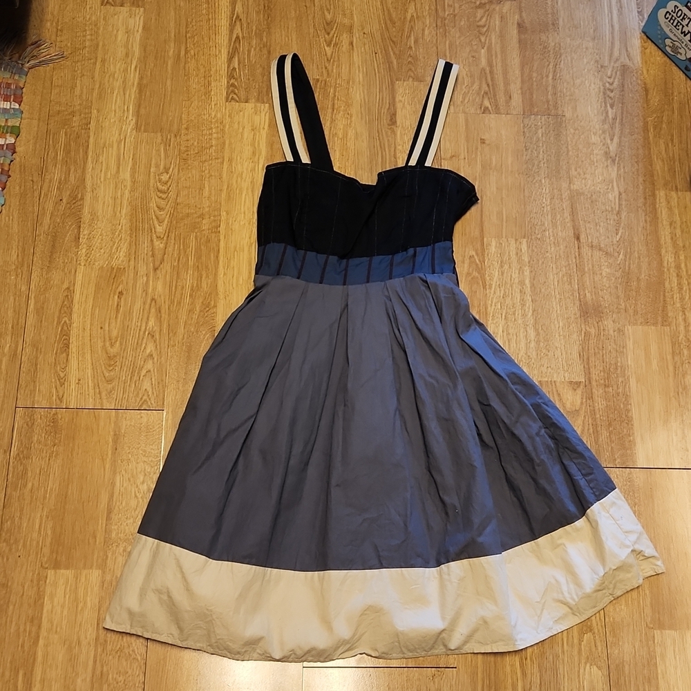 UO Silence+Noise Navajo colorblock dress sz medium